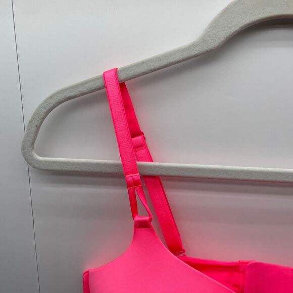 Victorias Secret Sz 36D Miraculous Plunge Bombshell Add 2 Cups Super Push Up Bra - Picture 4 of 7